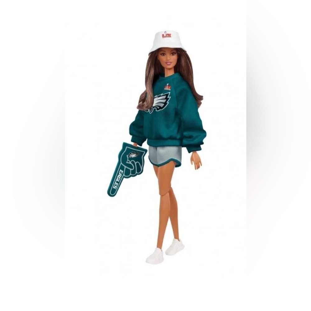 Mattel Doll NFL Eagles Barbie- Just Releases